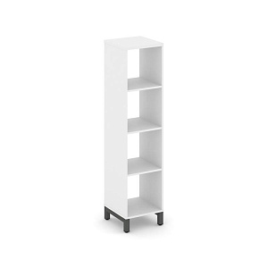 Каркас стеллажа 4 яр. STYLE PROJECT SN.KS-410 Белый/Металл Антрацит фото