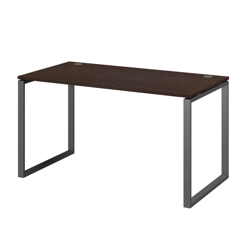 стол на металлокаркасе protech ам.о-002 дуб венге/антрацит фото