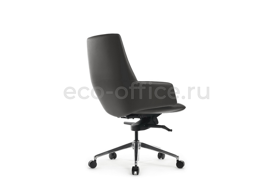 Кресло руководителя RV Design SPELL-M B1719 Антрацит кожа  стоимость