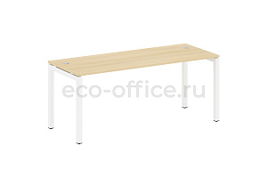 Стол письменный METAL SYSTEM QUATTRO 5x5 50БП.СП-5 Акация Лорка / Белый металл фото