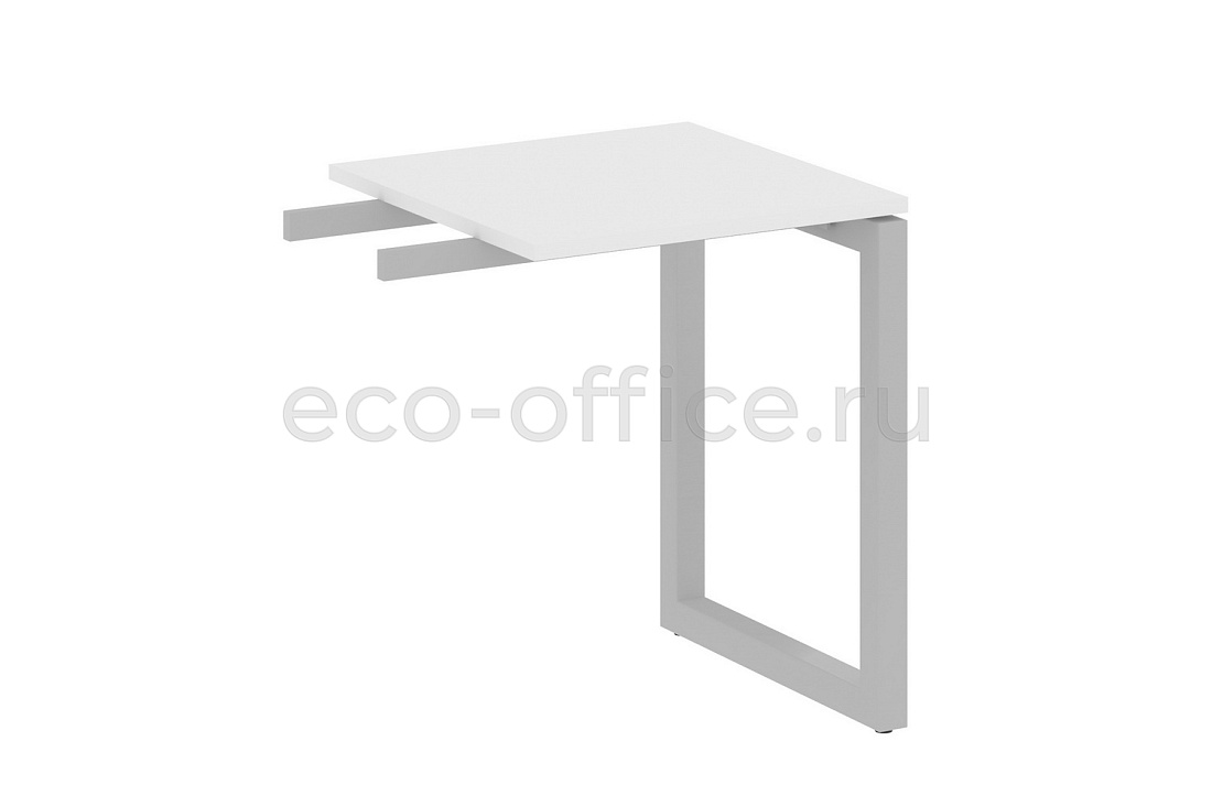 Приставной элемент на О-образном м/к METAL SYSTEM QUATTRO 5x5 50БО.ПР-1 Белый / Серый металл  стоимость