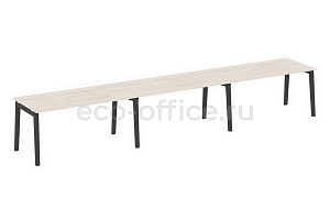 Рабочая станция на 3 рабочих места ONIX WOOD OW.RS-3.4.8 Денвер Светлый / Дуб Тёмный фото