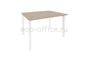 Стол переговорный (1 столешница) ONIX O.MP-PRG-1.2 Дуб Аттик / Белый металл фото