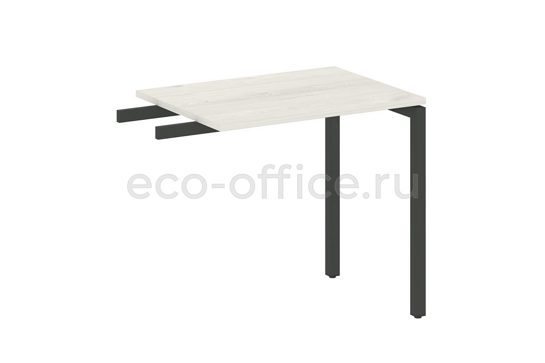 Приставной элемент на П-образном м/к METAL SYSTEM QUATTRO 4x4 40БП.ПР-2 Дуб Наварра / Антрацит металл   стоимость