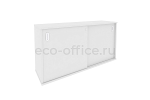 Шкаф-купе низкий STYLE Л.ШК-3.2 Т Белый фото