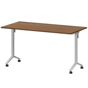 Стол мобильный складной Protech МБ22-140.70 Орех/Белый фото