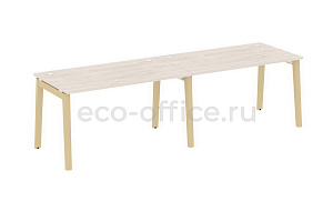 Рабочая станция на 2 рабочих места ONIX WOOD OW.RS-2.3.8 Денвер Светлый / Дуб Светлый фото