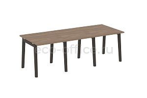 Стол переговорный (3 столешницы) ONIX WOOD OW.PRG-3.0 Дуб Аризона / Дуб Тёмный фото