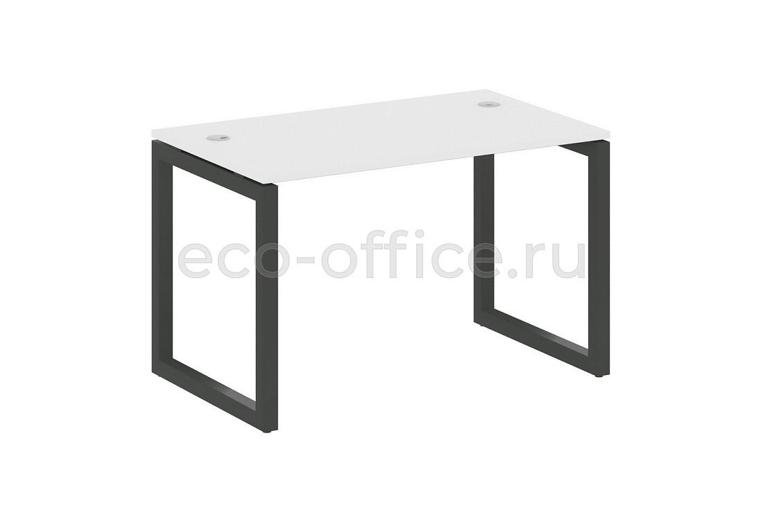 Стол письменный METAL SYSTEM QUATTRO 5x5 50БО.СП-2 Белый / Антрацит металл  стоимость