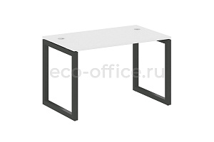 Стол письменный METAL SYSTEM QUATTRO 5x5 50БО.СП-2 Белый / Антрацит металл фото