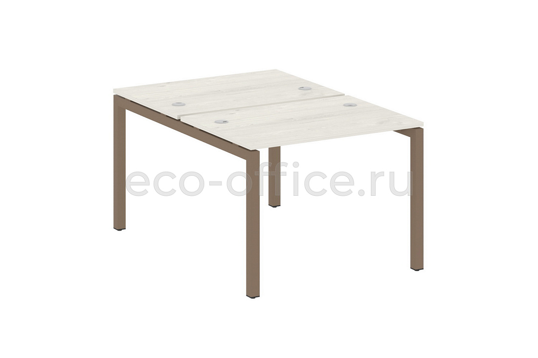 Рабочая станция METAL SYSTEM QUATTRO 5x5 50БП.РАС-СП-2.1 Дуб Наварра / Мокко металл купить в Москве