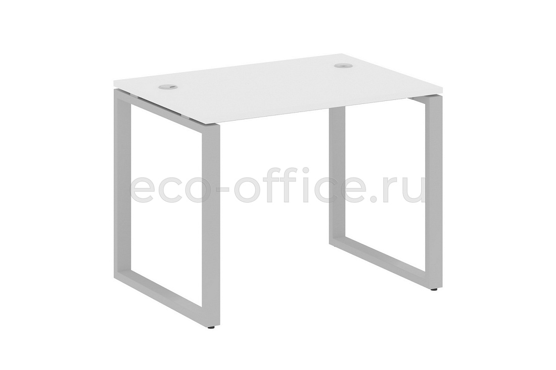 Стол письменный METAL SYSTEM STYLE БО.СП-1 Белый / Серый металл  стоимость