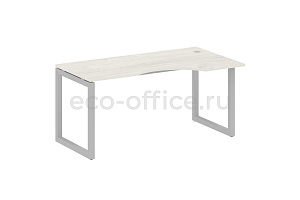 Стол криволинейный правый METAL SYSTEM QUATTRO 5x5 50БО.СА-1 Пр Дуб Наварра / Серый металл фото