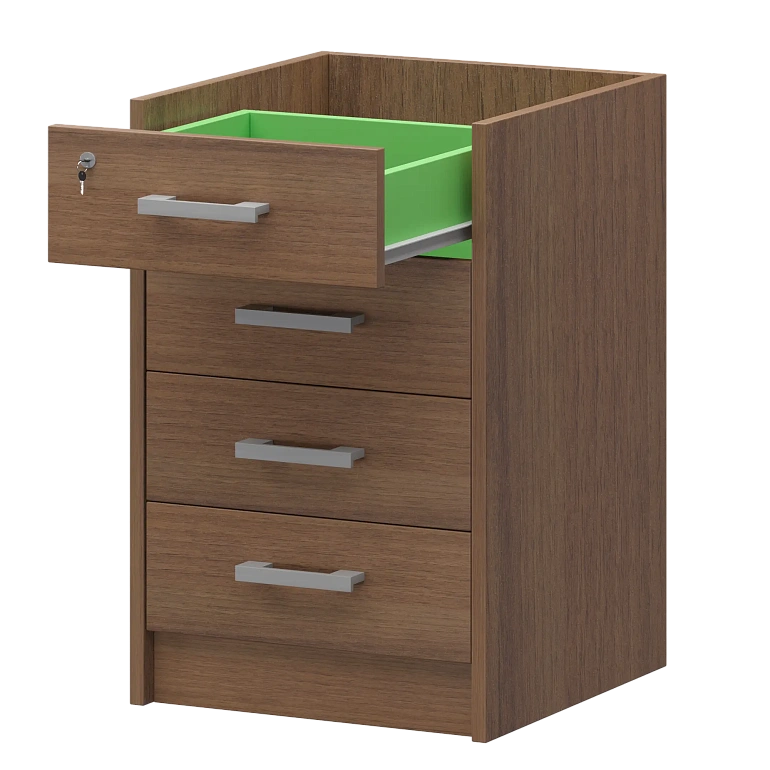 корпус тумбы приставной protech ат-05 орех фото