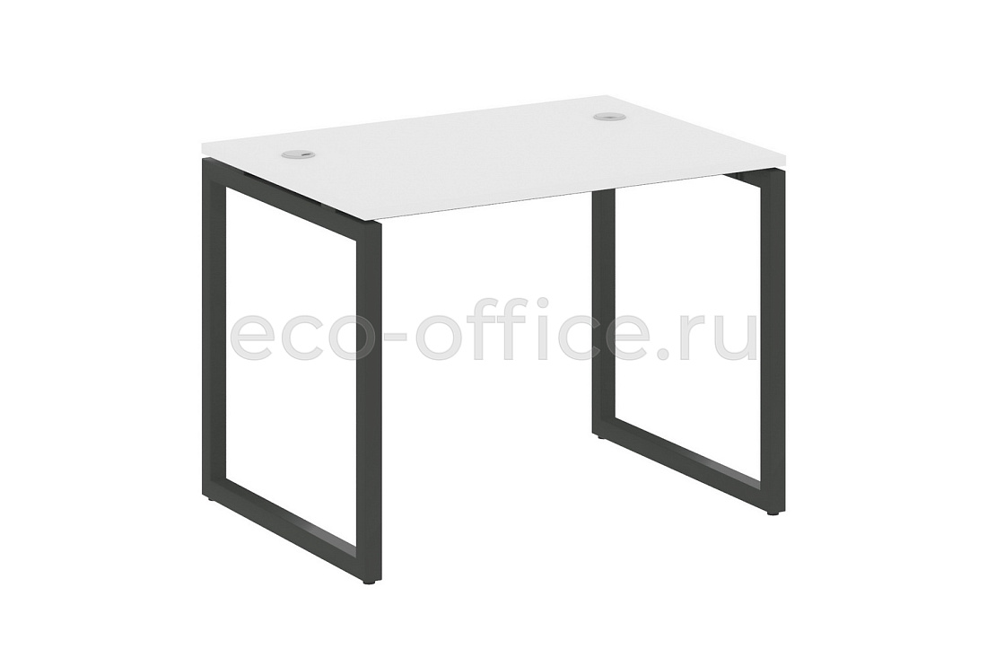 Стол письменный METAL SYSTEM QUATTRO 4x4 40БО.СП-1 Белый / Антрацит металл  стоимость