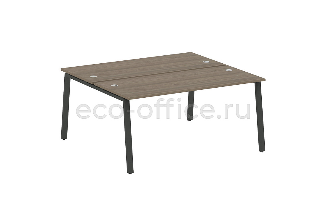 Рабочая станция METAL SYSTEM STYLE БА.РАС-СП-2.4 Вяз Благородный / Антрацит металл   стоимость