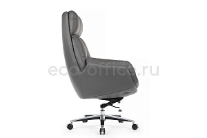 Кресло руководителя RV Design MARCO LS-262A Серая кожа фото