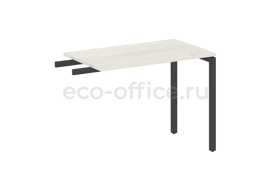 Приставной элемент на П-образном м/к METAL SYSTEM QUATTRO 4x4 40БП.ПР-3 Дуб Наварра / Антрацит металл   стоимость