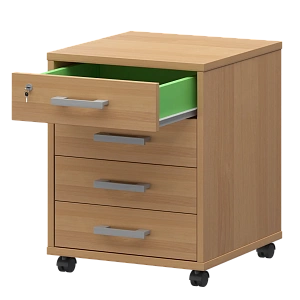 Тумба подкатная Protech АТЛ-04 Ольха фото