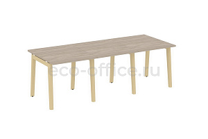 Стол переговорный (3 столешницы) ONIX WOOD OW.PRG-3.0 Дуб Аттик / Дуб Светлый фото