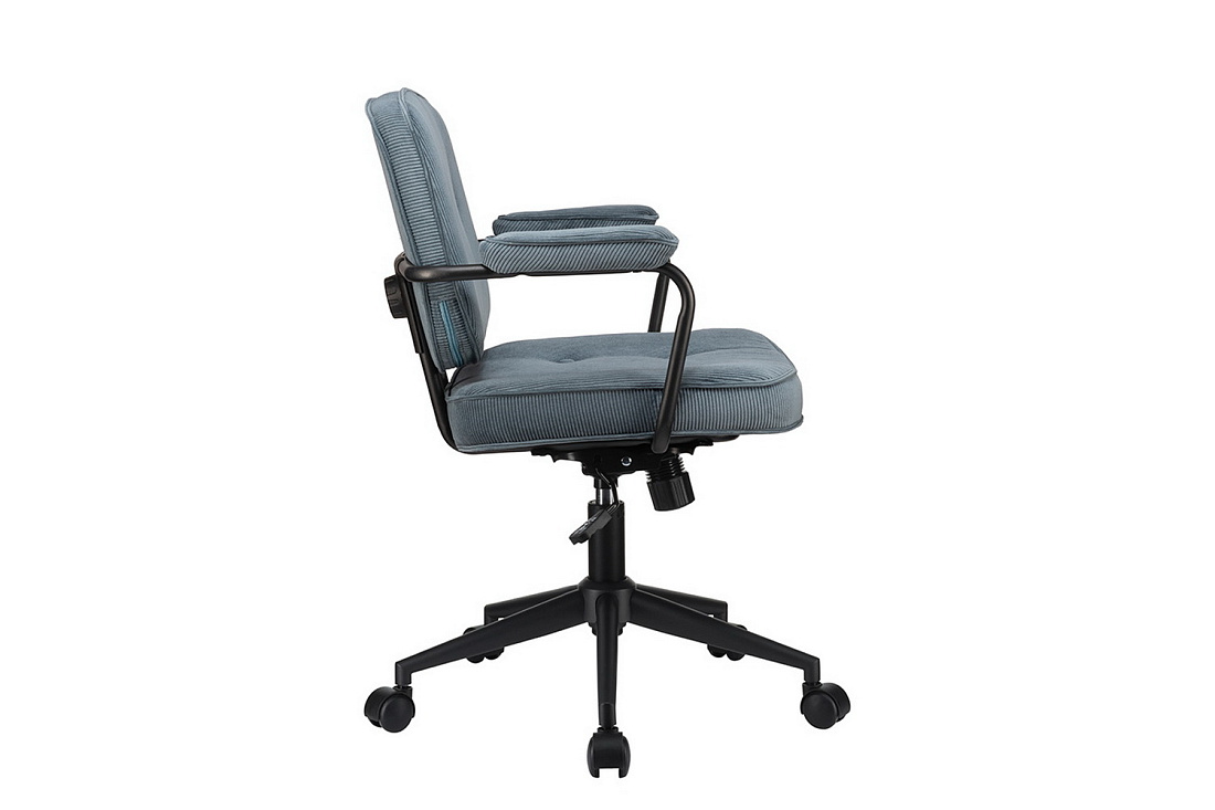 Кресло ECO-CHAIR CHESTER W-221T Синий велюр  стоимость