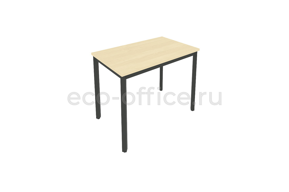 Стол письменный на металлокаркасе SLIM SYSTEM С.СП-3.1 Клён / Антрацит металл купить в Москве