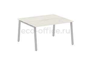 Стол переговорный (1 столешница) METAL SYSTEM STYLE БА.ПРГ-1.3 Дуб Наварра / Серый металл фото