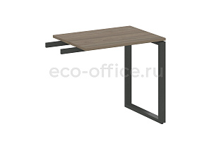Приставной элемент на О-образном м/к METAL SYSTEM STYLE БО.ПР-2 Вяз Благородный / Антрацит металл фото