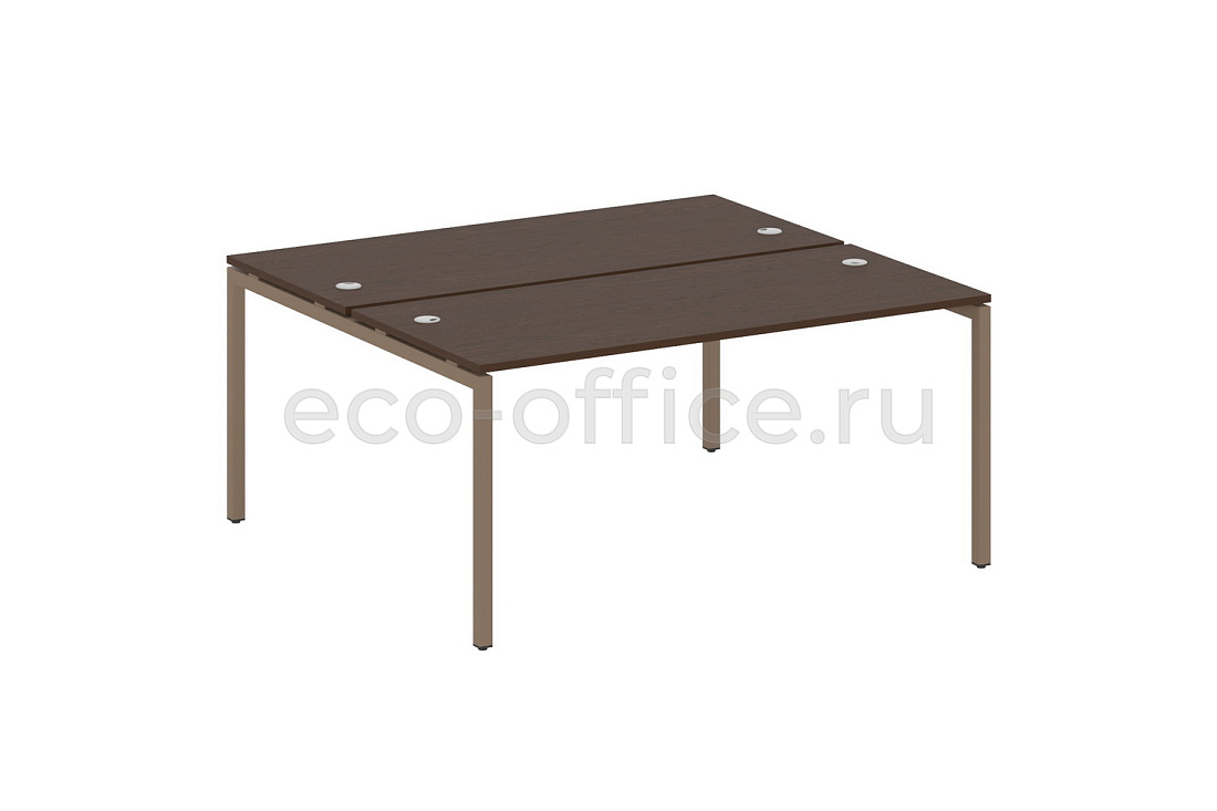 Рабочая станция METAL SYSTEM QUATTRO 4x4 40БП.РАС-СП-2.4 Венге Цаво / Мокко металл  стоимость