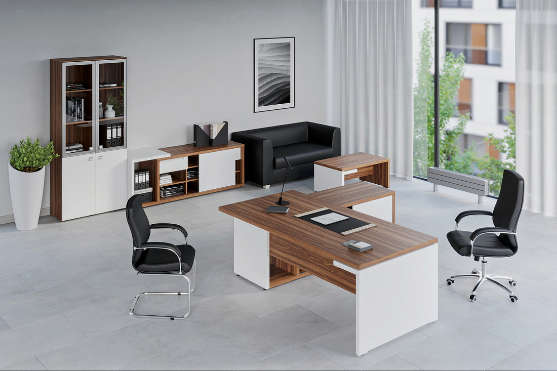 кабинет руководителя zion орех селект фото