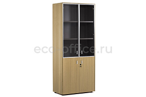 Шкаф комбинированный ENZO 109 714 ECL-L 51 Эвкалипт Светлый / Хром металл фото