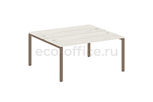 Рабочая станция METAL SYSTEM STYLE БП.РАС-СП-2.4 Дуб Наварра / Мокко металл фото
