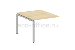 Проходной наборный элемент переговорного стола METAL SYSTEM STYLE БП.ППРГ-1 Акация Лорка / Серый металл фото