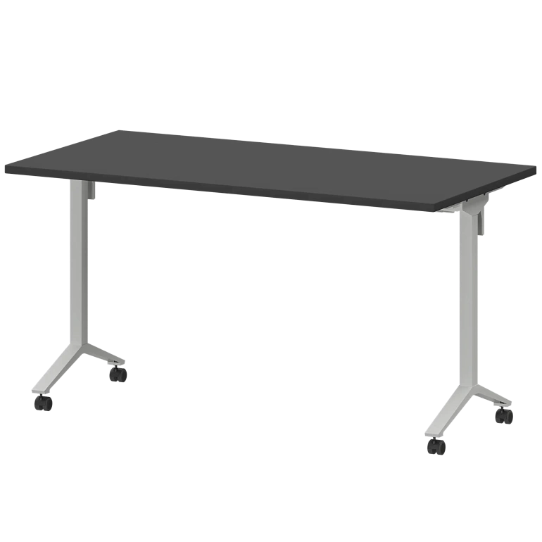 стол мобильный складной protech мб25-140.70 графит/белый фото