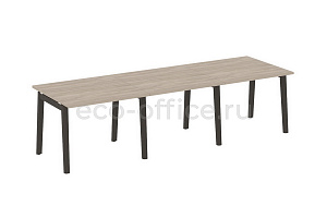 Стол переговорный (3 столешницы) ONIX WOOD OW.PRG-3.1 Дуб Аттик / Дуб Тёмный фото