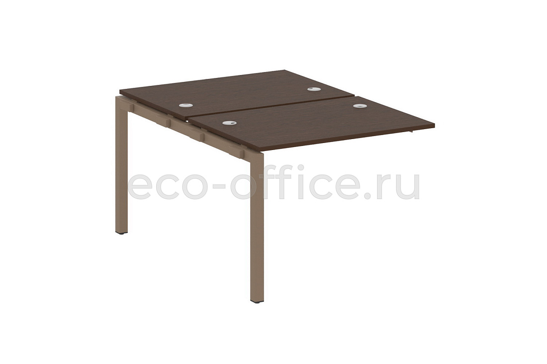 Проходной наборный элемент METAL SYSTEM QUATTRO 5x5 50БП.ПРС-СП-2.1 Венге Цаво / Мокко металл купить в Москве