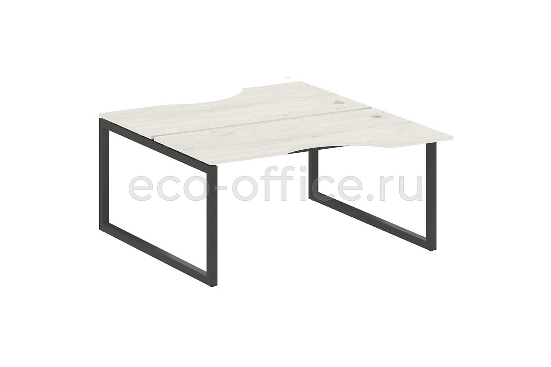Рабочая станция криволинейная METAL SYSTEM QUATTRO 5x5 50БО.РАС-СА-2.1 Дуб Наварра / Антрацит металл   стоимость