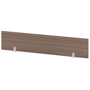 Экран для одиночного стола Protech СМЭ18-18 Темный шимо/Белый фото