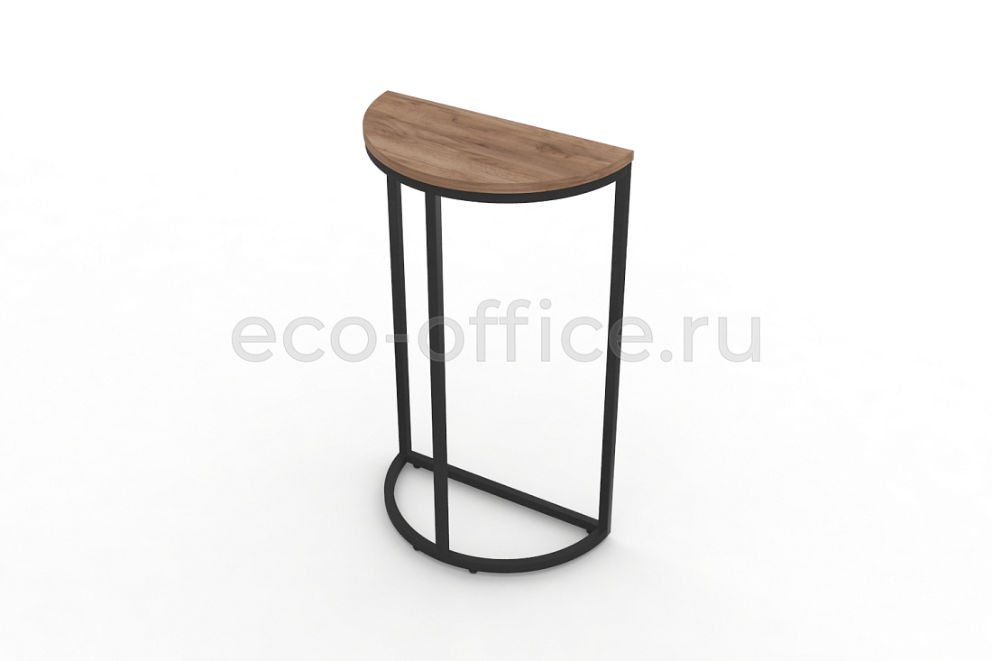 Стол журнальный SLICE-850 Дуб Табак / Чёрный металл  стоимость