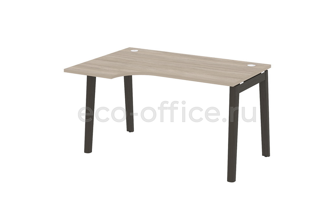 Стол эргономичный левый ONIX WOOD OW.SA-2 (L) Дуб Аттик / Дуб Тёмный  стоимость