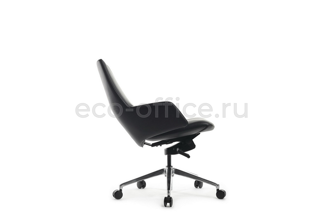 Кресло руководителя RV Design SPELL-M B1719 Чёрная кожа  стоимость