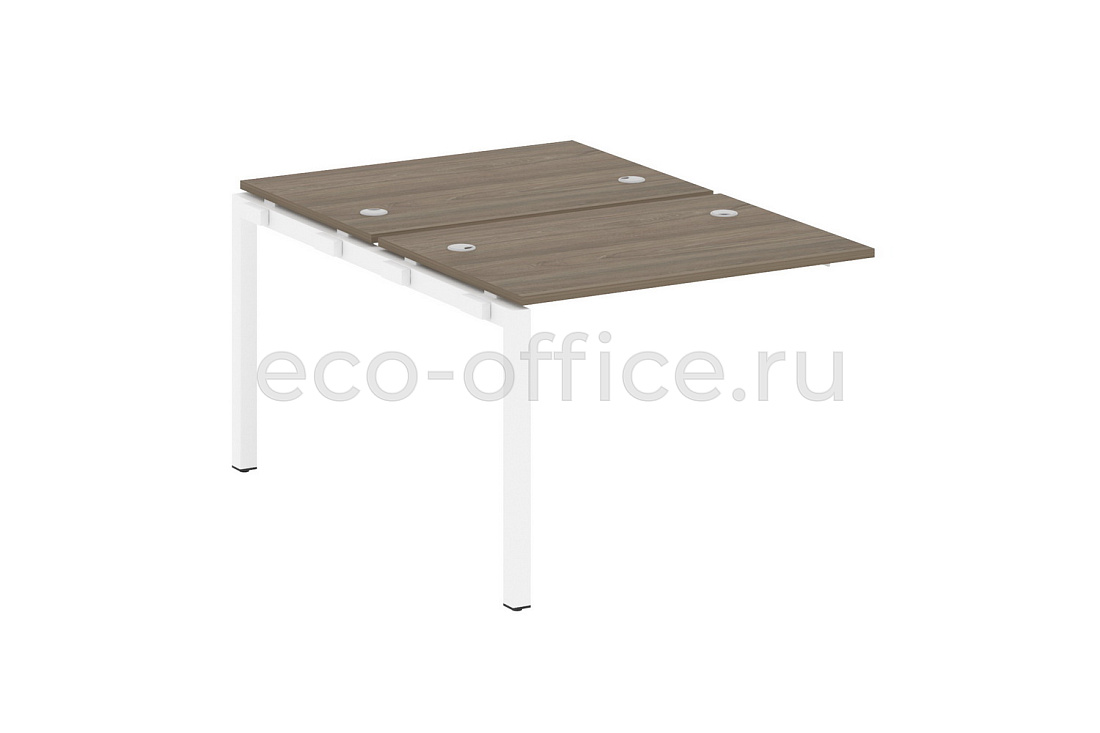 Проходной наборный элемент METAL SYSTEM QUATTRO 5x5 50БП.ПРС-СП-2.1 Вяз Благородный / Белый металл купить в Москве