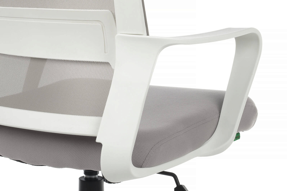 кресло rv chair mint 1029mw серая сетка / серая ткань фото