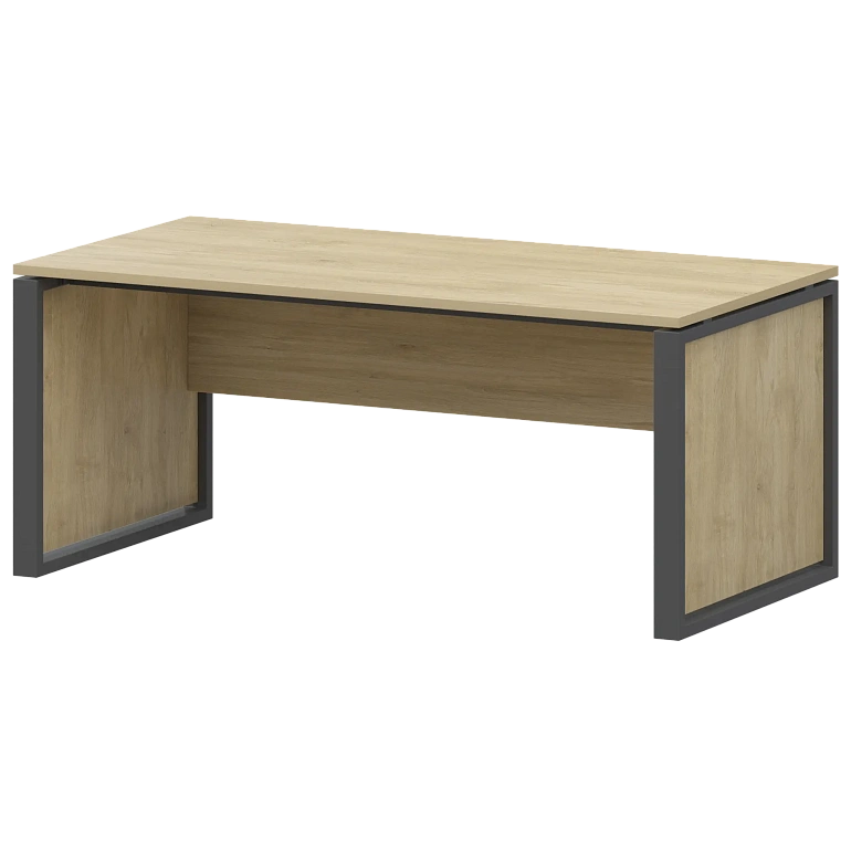 стол руководителя protech нтм-160 баттл рок/антрацит фото