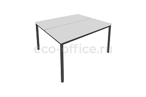 Рабочая станция на металлокаркасе SLIM SYSTEM С.СП-5.2 Серый / Антрацит металл фото