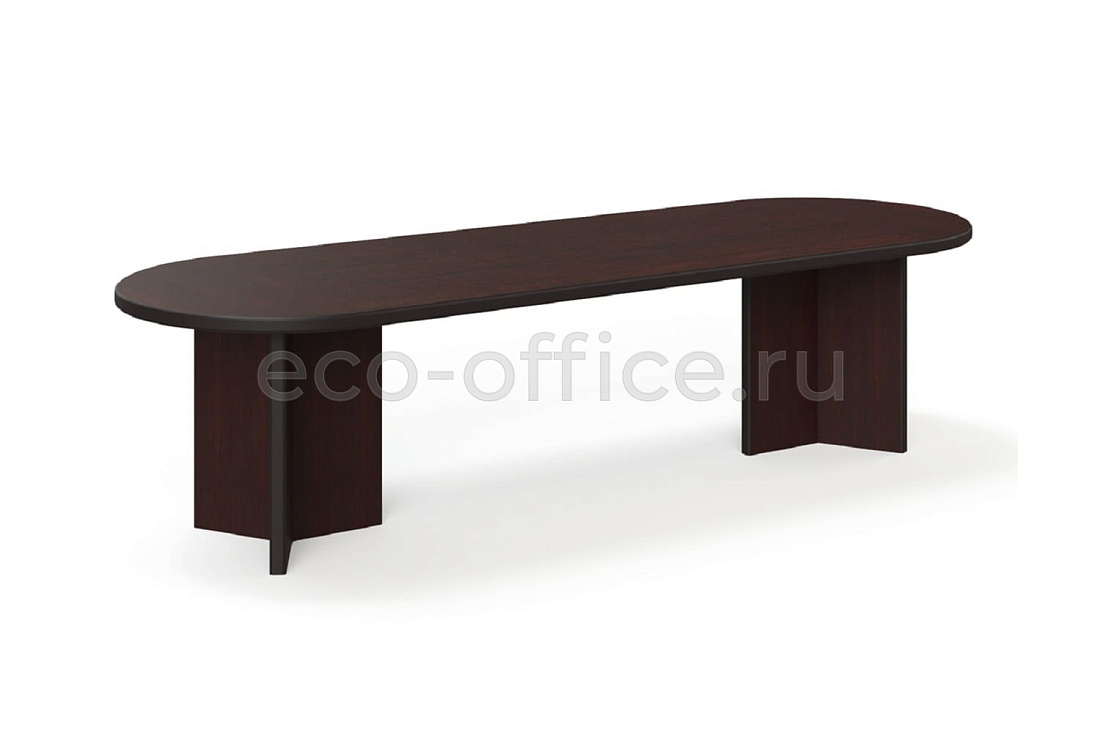 Стол переговоров LEGNO Conference table 300x100 Палисандр купить в Москве