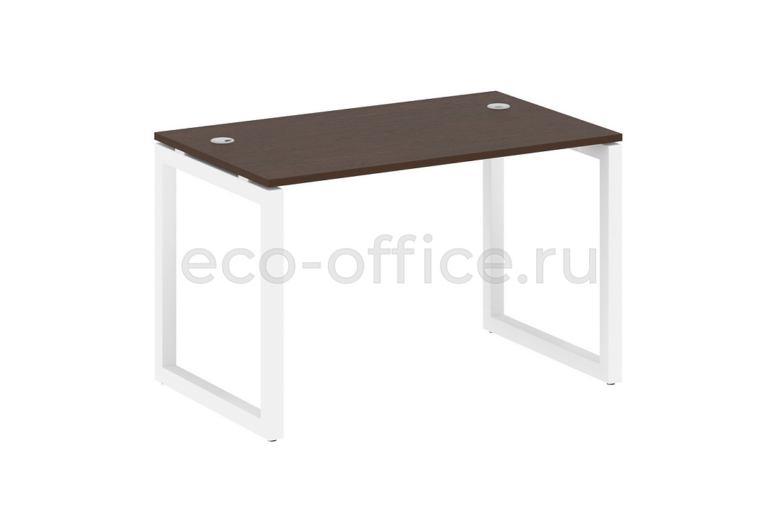 Стол письменный METAL SYSTEM QUATTRO 5x5 50БО.СП-2 Венге Цаво / Белый металл  стоимость