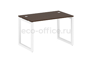 Стол письменный METAL SYSTEM QUATTRO 5x5 50БО.СП-2 Венге Цаво / Белый металл фото