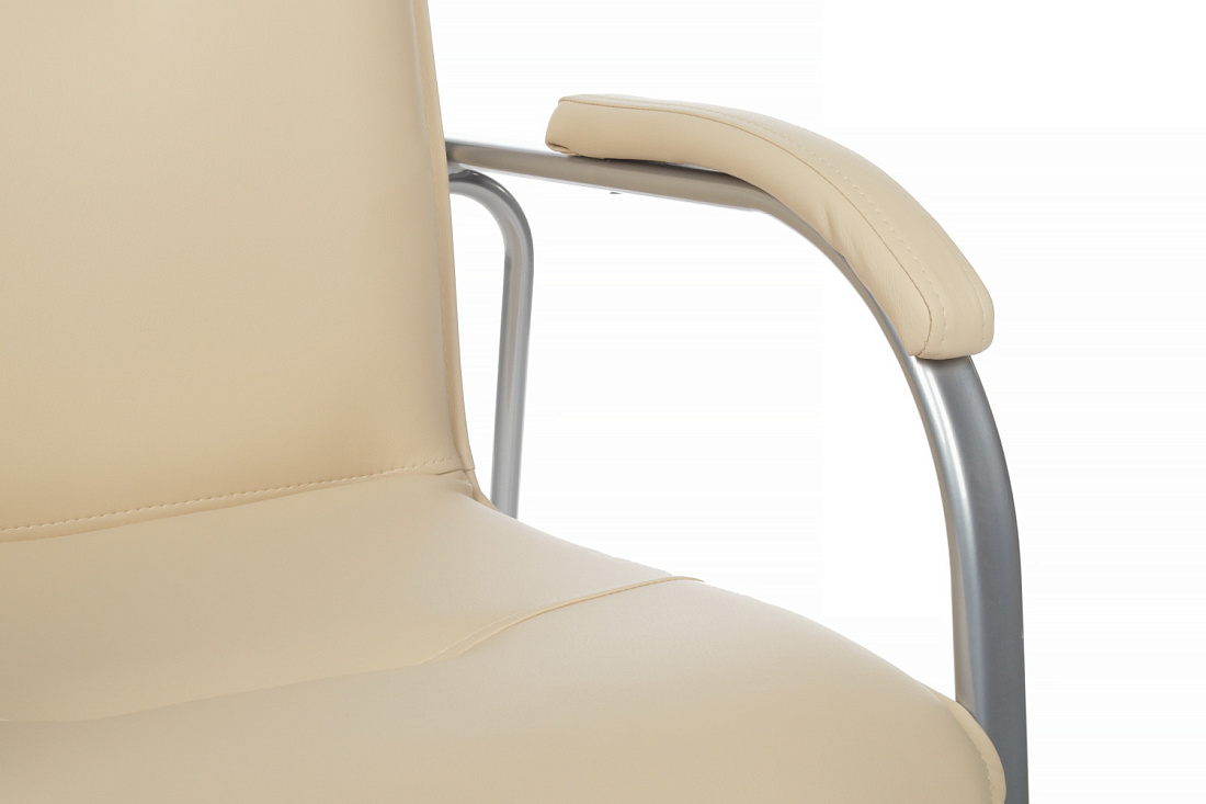 конференц-кресло rv chair самба smb-01 бежевая экокожа фото