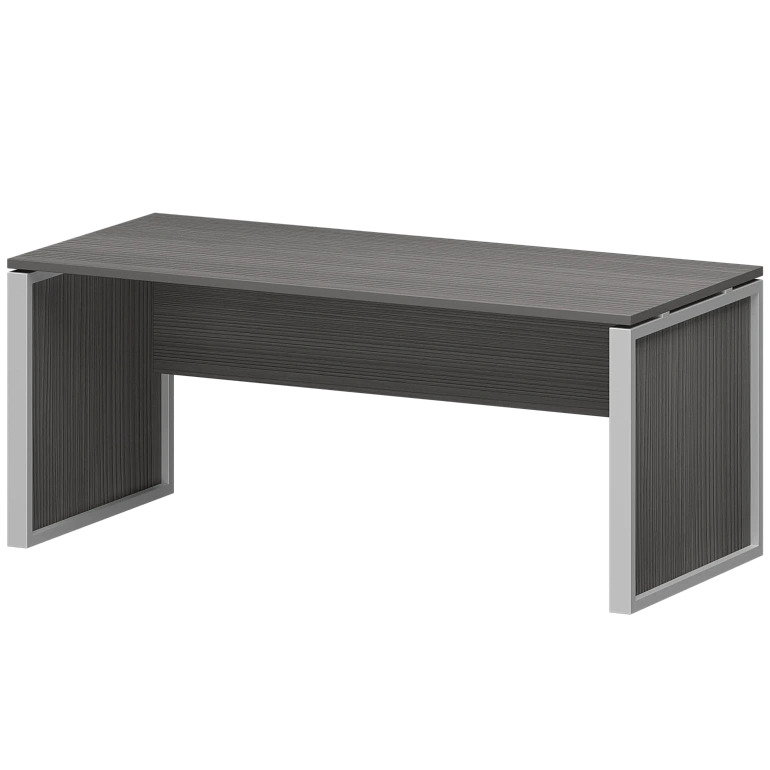 стол руководителя protech нтм-180 лиственница/металлик фото